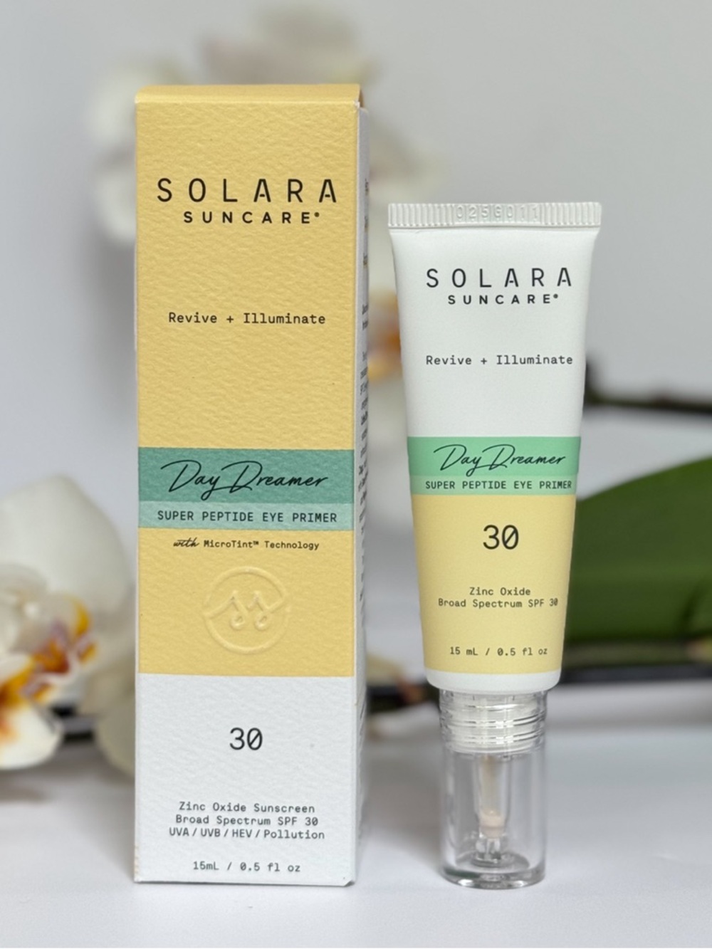 Solara Day Dreamer Super Peptide Eye Primer SPF 30 - NEW